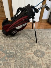 US Kids Golf UL-24 RH 6 Club Junior Golf Set for Youth With Oakmont CC Bag.