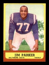 1963 Topps #5 Jim Parker   EXMT X3699197