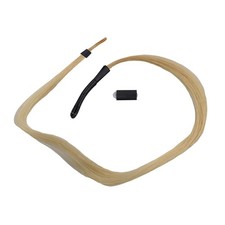 32'' Natural White Horse Hair Mongolia Tail Viola Cello Erhu Bow Hairs B