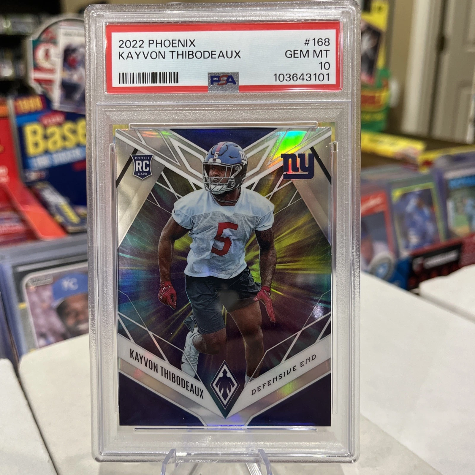 Kayvon Thibodeaux Panini Phoenix #168 Base