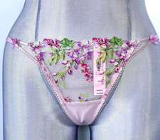 Victoria's Secret Dream Angels Embroidery V-String Panty