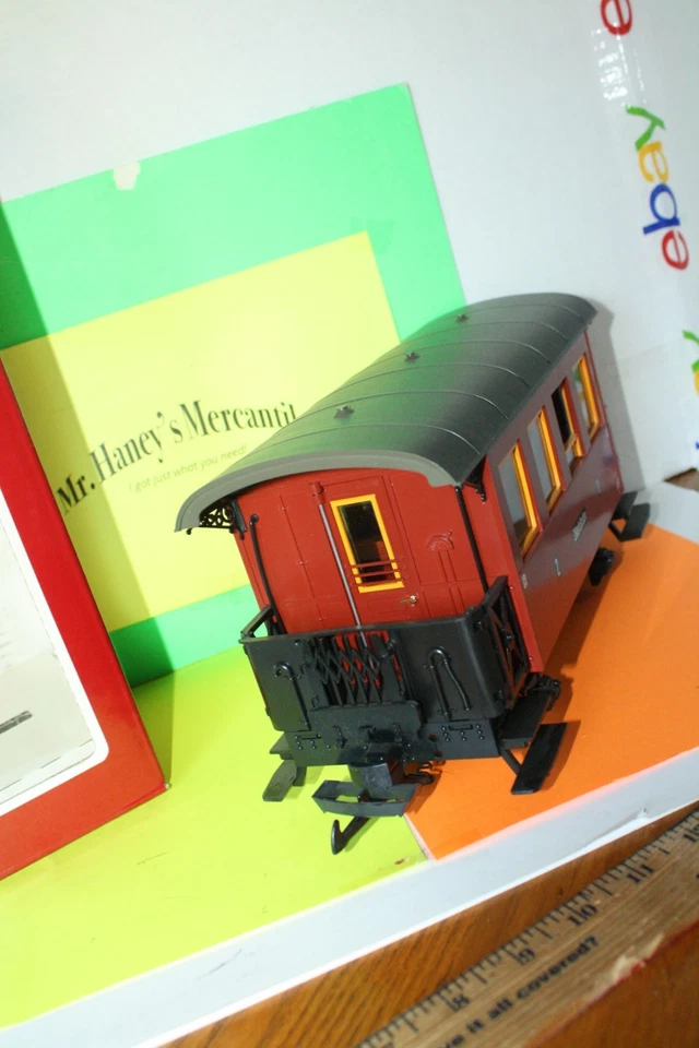 LGB 3007 Zillertalbahn Passenger Car G Scale in original box - Image 4 of 4