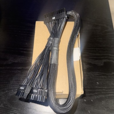 EVGA SUPERNOVA  18 PIN+10 PIN to 24 PIN MB Power Supply Cable for 1600 Watt PSU