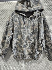 Public supply NYC men'scloud soft forest camo full-zip hoodie size L (1114)