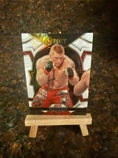 2023 Panini Select UFC Concourse Brock Lesnar #50 White Prizm /125