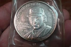 Johnny Bench-Cincinnati Reds-Hall of Fame Round 1 oz.999 Silver-Limited Ed.