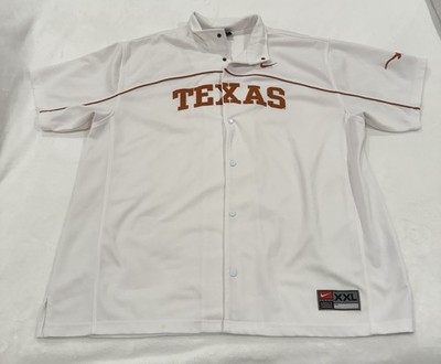 Vintage Nike Texas Longhorns Baseball Warm Up Jersey Mens Size XXL