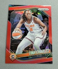 2025 Panini Prizm WNBA - Tina Charles #3 Red Prizm /299