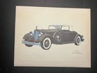 Vintage R. McKee Antique Car Prints (7 prints) (13" x 9") — photo 2