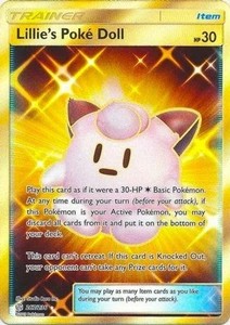 Lillie's Poke Doll (Secret, #267/236) - Holofoil SM - Cosmic Eclipse NM Pokemon