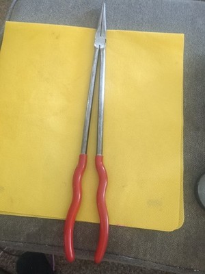 MAC TOOL -  PYTHON 16  LONG REACH STRAIGHT NEEDLE NOSE PLIERS , # P162S