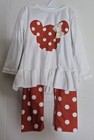 Unbranded Long Sleeve Graphic Print Shirt And Pants Outfit Toddler Girl Sz 2T