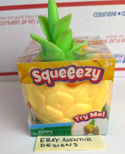 Sunny Days Squeezy Pineapple Squishy Toy Sensory NEW DROP HTF - AUTHENTIC
