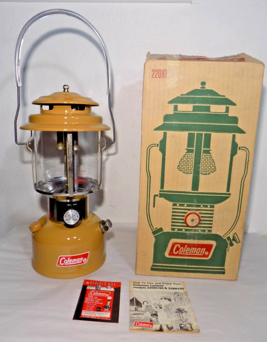 Coleman Lantern Yellow Indiana Camping & Hiking Lanterns for sale