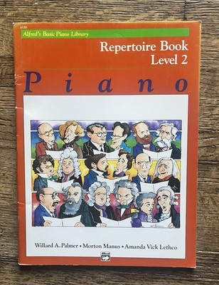 Alfreds basic piano library repertoire book level two