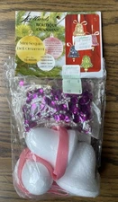 VTG LeeWards Boutique Ornament Mini Sequin Bell Kit 16-46009 Christmas RARE NIP