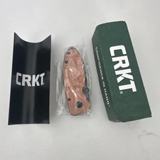 CRKT Copper Squid Pocket Knife Clip Folder D2 Tool Steel 5.65" Burnley 2490CUK