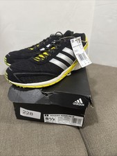 Adidas Adizero Adios OG Womens 8.5 JP7635 New Black And Yellow