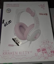 Razer Kraken Kitty V2 Hello Kitty & Friends E...