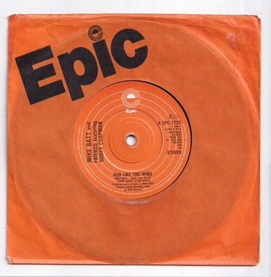 (AO802) Mike Batt ft Roger Chapman, Run Like The Wind - 1979 - 7 inch vinyl