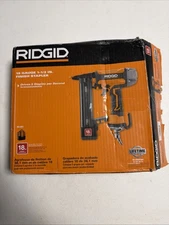 Ridgid 18 Gauge 1 1/2 in Pneumatic Finish Stapler With Tool Bag Model R150FSF