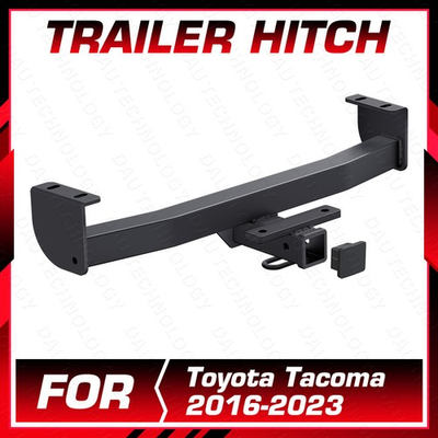 #ad For Toyota Tacoma 2016 2023 Class 4 Black Trailer Hitch Receiver Bumper Tow 2quot; $109.00