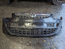 2010-2014 VAUXHALL CORSA D FACELIFT FRONT BUMPER & GRILL CARBON FLASH 22C GAR