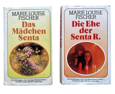 Marie Louise Fischer  Die Ehe der Senta R u Das Mädchen Senta gebunden gut