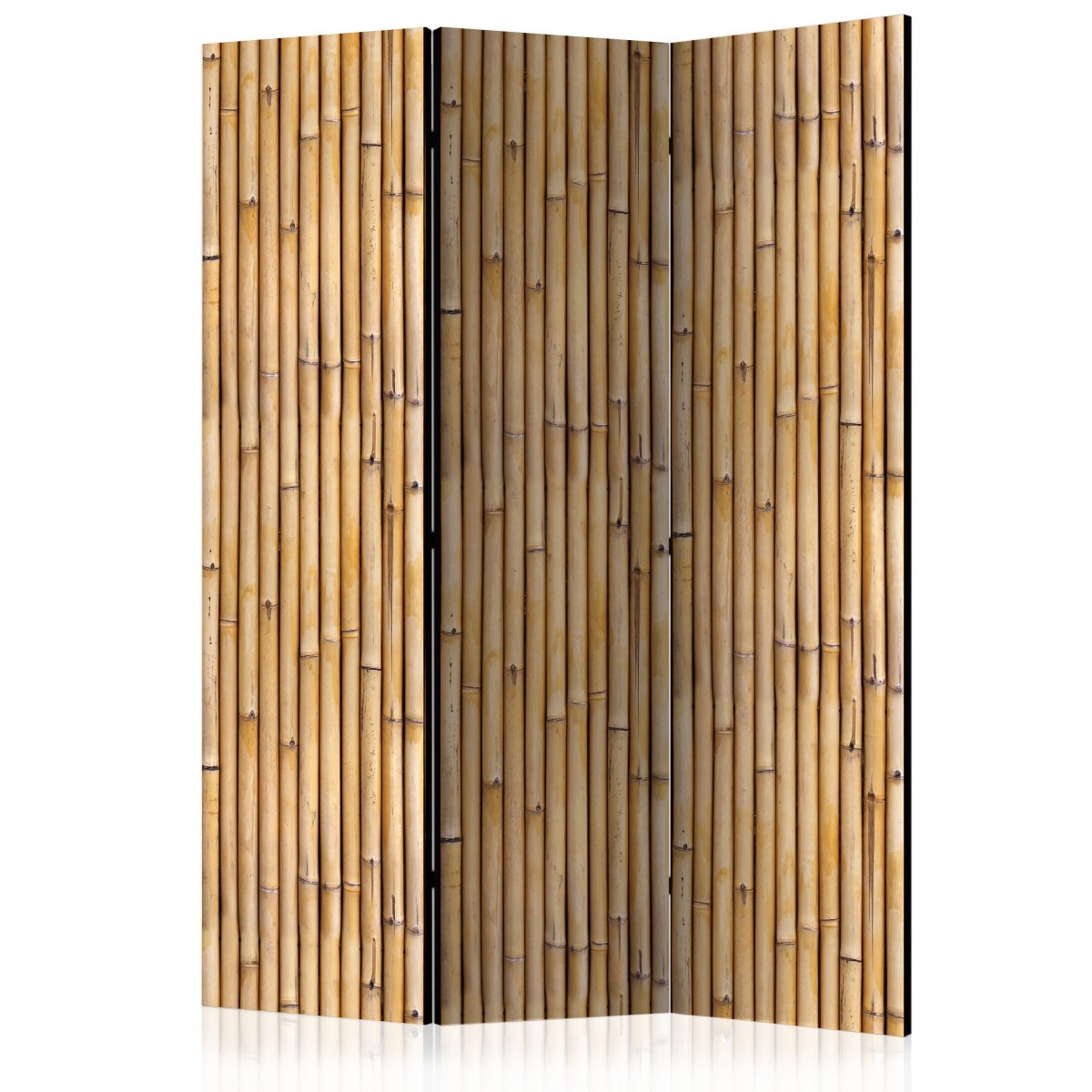 Paravent 3 volets Amazonian Wall 135x172cm pour séparer un salon exotique