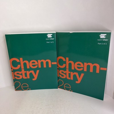 Chemistry 2e Set Parts 1 & 2 by OpenStax 2019 Paperback