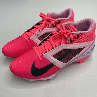 Nike Men's Alpha Menace 4 Pro NRG Football Cleats Pink Size 11.5