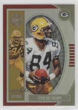 2019 Panini Legacy Legends Premium Edition Ruby Prizm /100 Sterling Sharpe un2