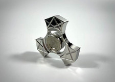 Stainless Steel Hand Fidget Finger Spinner Anti-Anxiety Stress Relief EDC Toy-X