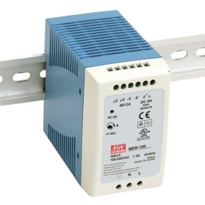 MDR-100-48 - DIN-Schienen-Netzteil Mean Well - 100W, 48V
