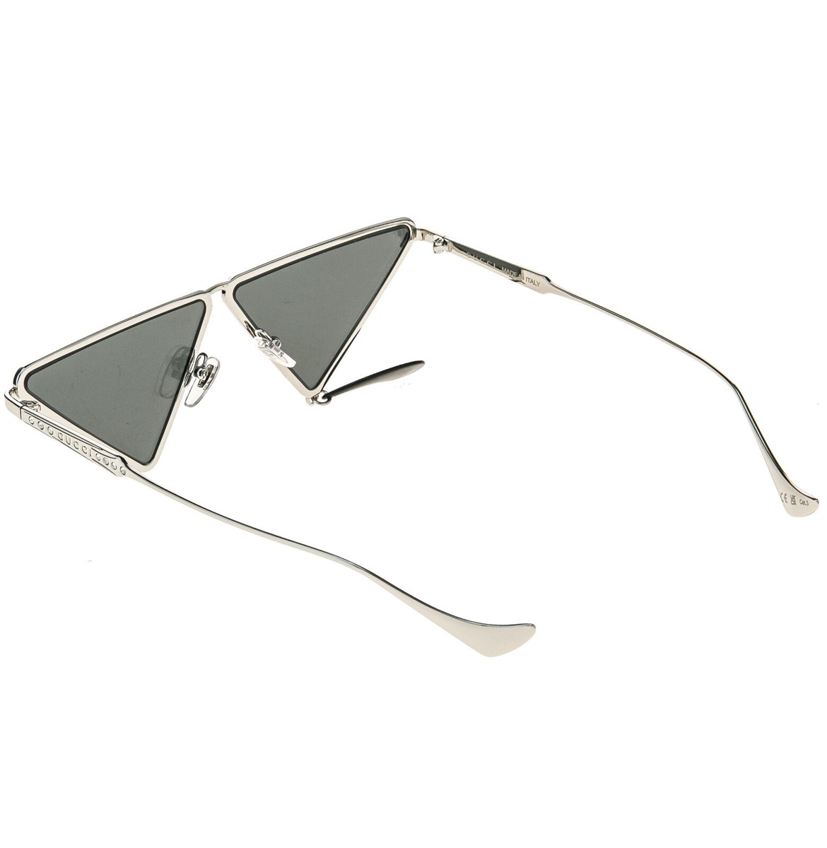 Gucci GG1252S-001-60 Silver Sunglasses for sale online | eBay