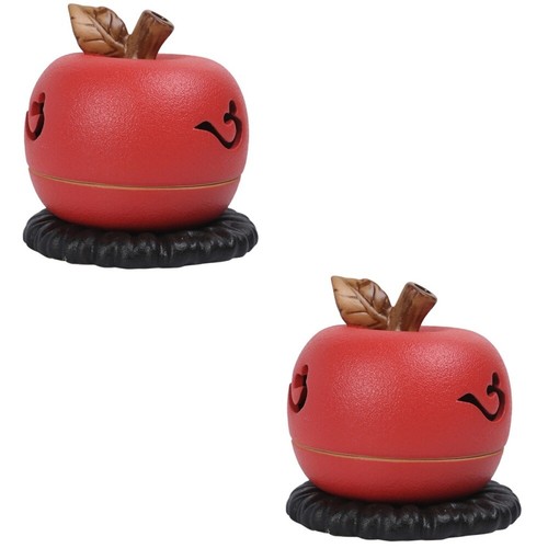 2 Pieces Incense Burner Ornaments Office Tabletop for Decoration