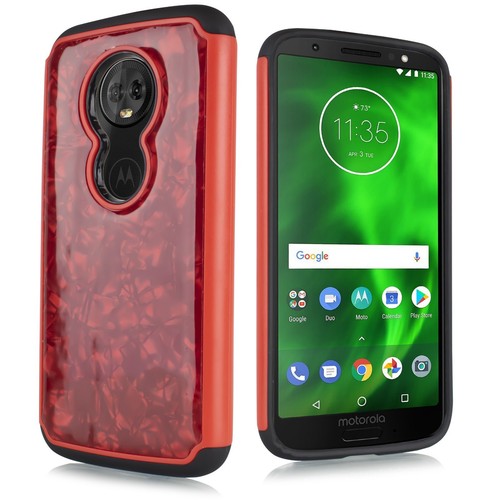 Für 5,2" Motorola Moto E5 Play Hybrid Hartglas Bumper Rand Hülle - Bild 4 von 29