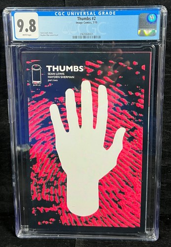 Thumbs #2 CGC 9.8, Optioned For Movie by McFarlane Films !!