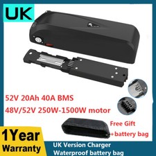 52V 13Ah Lithium Battery Electric bicycle bike battery 52V 750W 1000W motor Kit