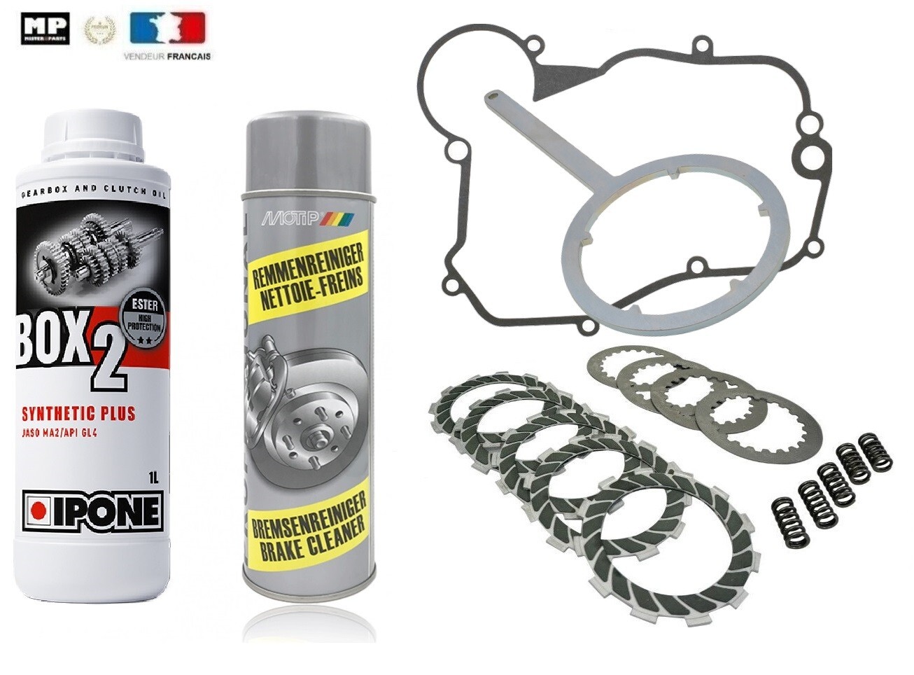 Kit embrayage Derbi Senda Euro 3 pour résoudre le patinage moteur