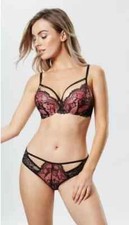 ann summers Oria Bra 32A  Thong Small 8 10