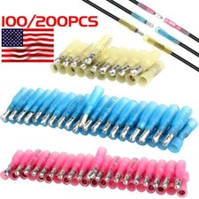 Heat Shrink Bullet Wire Connectors 22-10AWG Male Female Crimp Terminals