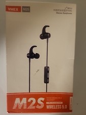Vmex M2s Wireless Bluetooth Sports Metal Magnetic Stereo Headphones