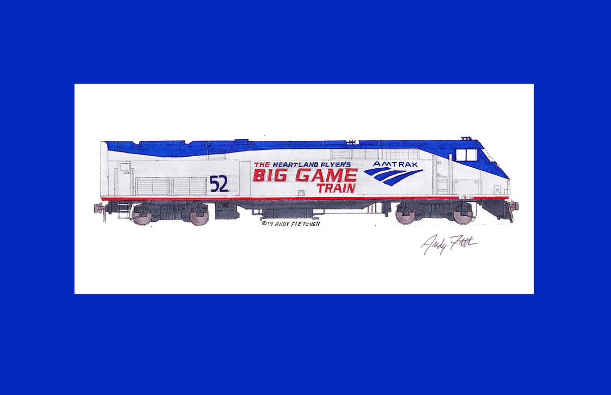 Amtrak P42DC #52 