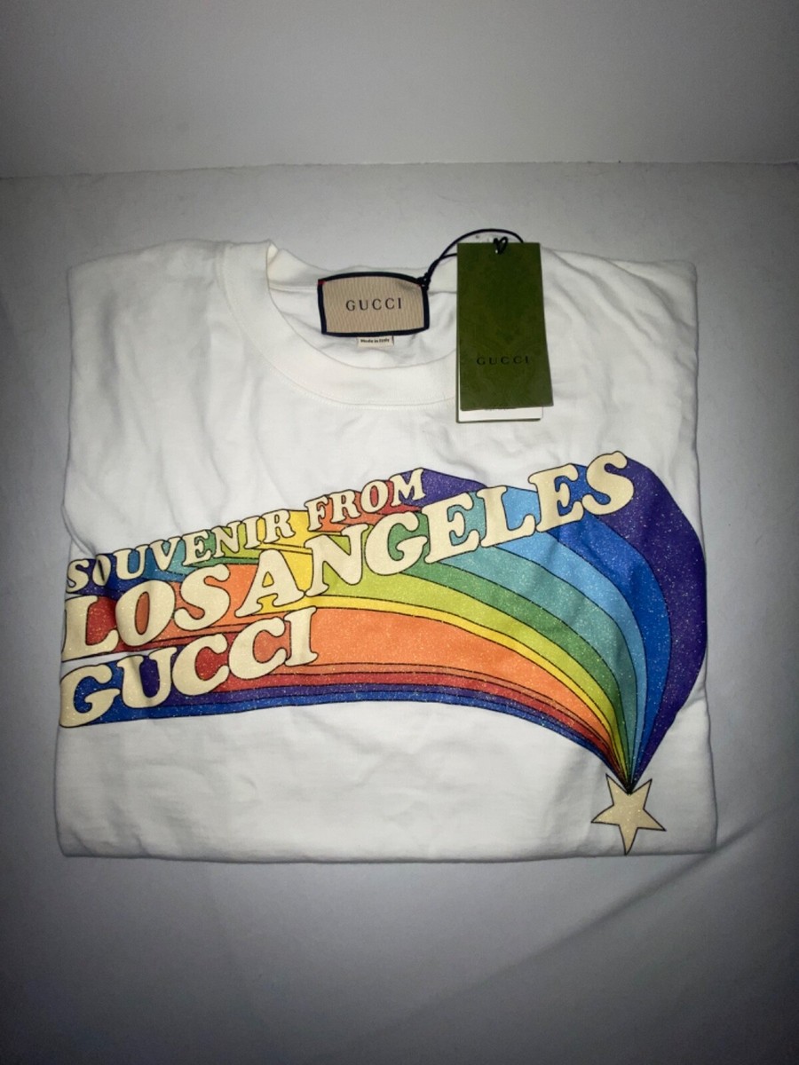 New with Tags Gucci Souvenir from Los Angels Unisex T-shirt Small 