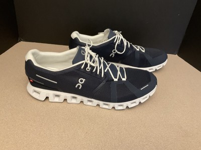 New! Mens On Cloud 5 Navy/White Running Shoes. Size 12.5. Awesome Shoes!!!