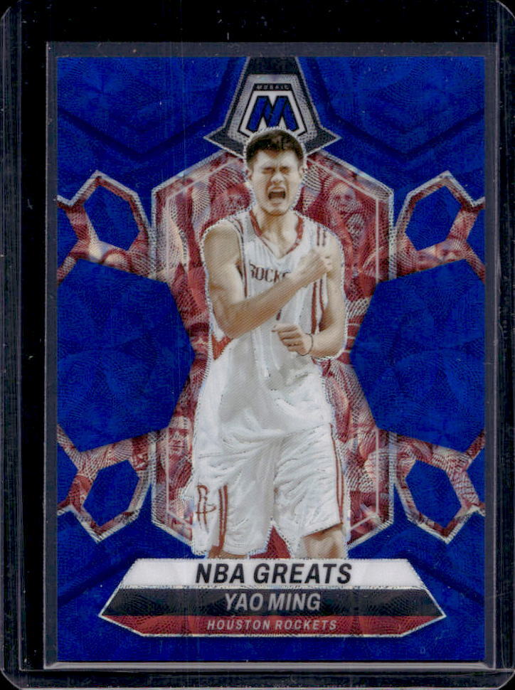 2023-24 Mosaic Yao Ming Blue International Prizm #24/25 #294