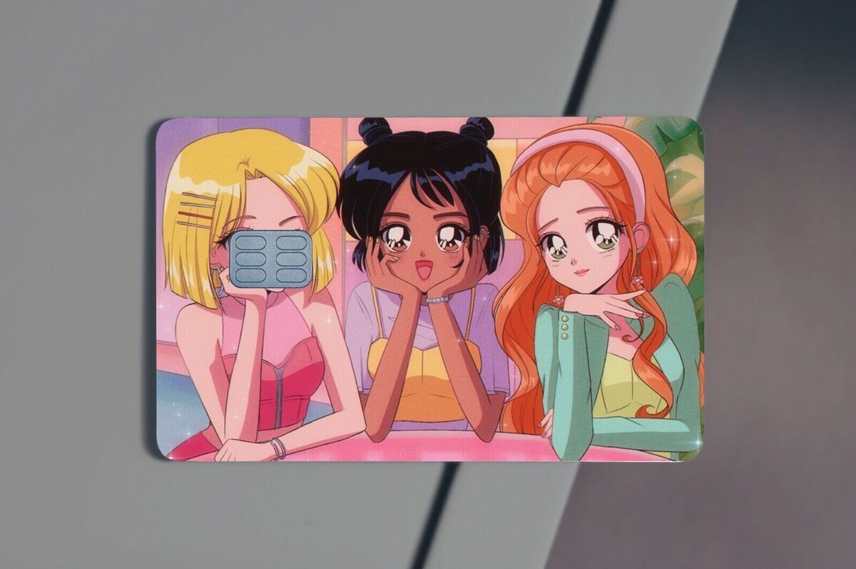 Totally Spies, Anime, Credit Card Sticker, Credit Card Skin