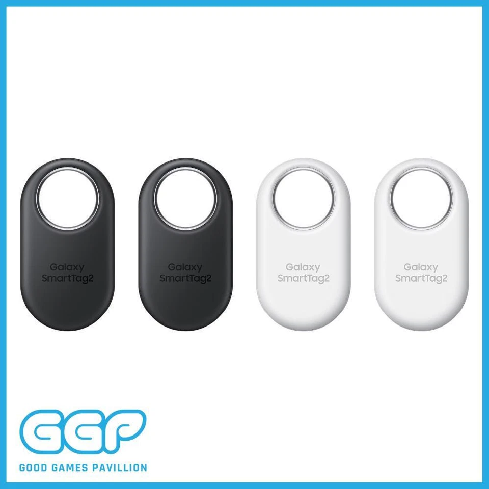 Samsung 4 Pack Galaxy SmartTag2 (2 x White and 2 x Black) EI-T5600KWEGAU