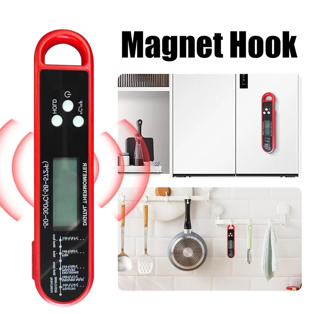 Meat Thermometer Digital Fast Instant Read Food Thermometer for Cooking Grill